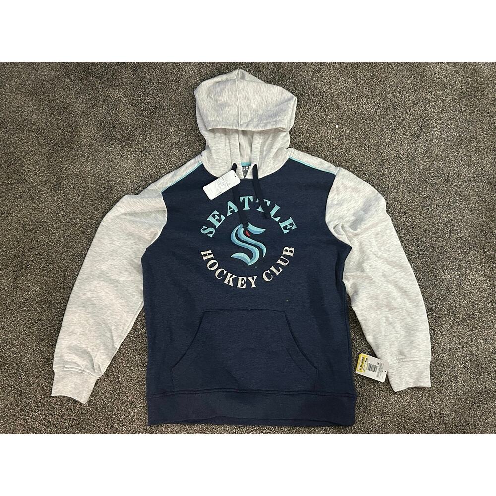 Seattle Kraken Hockey Club Hoodie Sweatshirt CSA Medium (NWT)
